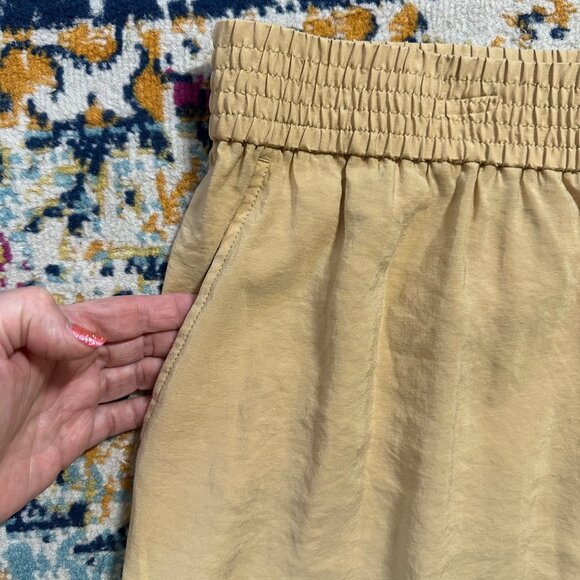 Madewell The Carley Wide-Leg Pant Womens Size XXL Minimalist Soft Drape Pull On - Picture 3 of 7